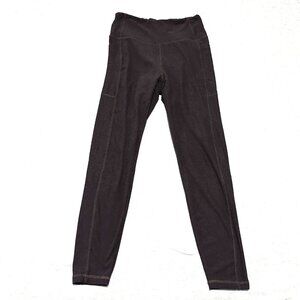 danskin leggings Women’s Size S 24x26 Petite Brown Dark Chocolate